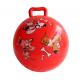 Bearing 100kg Bounce Space Hopper , Nontoxic Inflatable Bouncy Ball With Handle