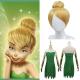 Adults Halloween Tinker Bell Fairy Dress Cosplay Costume With Wig
