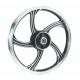 Alloy Motorcycle Wheel Parts A356 DIsc Type Customized Color / Size Wheel