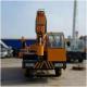 Custom 12 Tons Hydraulic Lifting Truck Crane For Construction