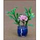 model potted plants,model accessories,model materials,decoration fllower,artificial pot,1:25,3CM potted plant