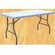 5 foot plastic folding table/HDPE 5 ft folding table furniture