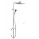 Bath Hardware Bathroom Shower Set Sliding Bar Sliding Rail Set  8-12kgs