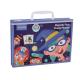 ECO Toddler Wooden Educational Toys Magnetic Funny Face Puzzle Jigsaw For 2 Years Old