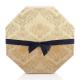 Beige Color Cardboard Hexagon Box For Jewelry Gift Packaging