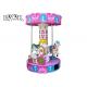 Crown Carousel 3 Players Merry Go Round For Amusement Park