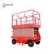CE ISO Mobile Scissor Lift Table With Large Platform With Outriggers