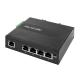 Gigabit 5 Port Industrial POE Ethernet Switch Hub Support POE At/Af