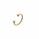 Surgical Steel Twist Eyebrow/ Nose/Ear/ Lip Ring,BCR Body Piercing Earring tragus ring