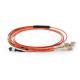 3.0mm To 2.0mm 12F Core Mtp To LC Mpo Patch Cord