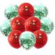 10pcs Santa Claus Xmas Tree Latex Balloon Confetti Air Ballons Merry Christmas Party Baloons Kids Birthday Party Supplie