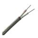 Stainless Steel Braided Thermocouple Compensating Cable J Type Fiberglass Insulation Material