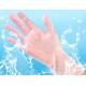 Industrial Vinyl Gloves / Pvc Gloves Disposable Gloves Blue / Black And Clear