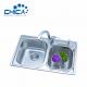 Press Kitchen Sink Stainless Steel Kitchen Sink Double Bowl Kitchen Sink With Faucet