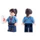 MOC City Street View Professional Building Block Lovers Love Letter Retired Elderly Small Particle Accessories Mini Figu