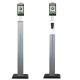 10W AI 8 350cd/m2 Face Recognition Temperature Scanner