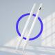 White Aluminum Universal Stylus Pencil For Writing and Drawing