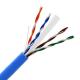 24AWG Cat6 Ethernet Cable Roll For Networking Solutions With RJ45 Connector