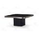 Luxury Ceramic Marble top Coffee Table Elevated Coffee Table square coffee table