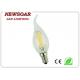 low energy consumpion 100v-260v 4w E14 led candle light with tail