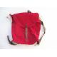 promotional Red Canvas Camping Hiking Rucksack Pack Backpack Bag