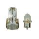 Polished Gold Plastic  Coffin Fittings , Casket Hardware Wholesale ABS Material