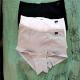 95% Cotton High Waisted Women's Briefs 34-36 Size In Stock