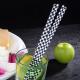 Beverage Wine Drinking Paper Straws With Non Toxic Harmless Food Safe Ink
