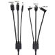 ODM vr cable for HTC VIVE Angle Left HDMI 4k USB 3.5MM DC 5M or customized