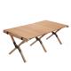 120 X 60CM Portable Outdoor Folding Beach Picnic Table BBQ Roll Up Wooden