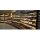 Large Capacity Bakery Bread Display , Bread Counter Display Simple Structure