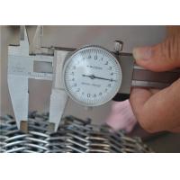 High Strength Wire Mesh Flat Flex Spiral Conveyor Belt Heat Resistant