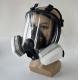 Two Filters Respirator Full Face Mask Silicon Material Toluene Resistant Mask