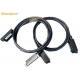 DB37 Right Side 2m Custom Industrial Wire Harness High Frequency Transmission Data Acquisition