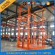 5T 6m Warehouse Hydraulic Guide Rail Freight Lift Elevator Vertical Goods Lift With CE TUV