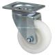 Edl Medium 4 200kg Plate Swivel Po Caster 6414-06 with Zinc Plated 4mm Thickness