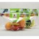 Customized Colorful OPP Fruit Zipper Poly Bags with Air holes for Strawberry,Grape,Cherry,Tomatoes Packing