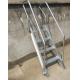Cargo Hold Bulwark Ladder Aluminum Light Weight Large Safety Factor 1100x1340mm