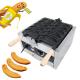 Other Snack Machine Commercial Banana Shape Electric Waffle Wafer Maker 370*365*260mm