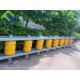 Anti Crash Road Safety Roller Barriers For Highway Guardrail