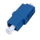 40dB Return Loss Fiber Optic Adaptor , PVC / metal Lc Pc Adapter