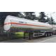 45000L Used Stainless Steel Tanker Trailers LINGYU Brand For Oil Transportation