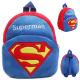 Lovely Cartoon Superman Kids School Backpacks Personalized For Promotion Gifts