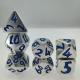 Tiny Dice Set For Dungeon And Dragon Metal Gaming Dice Manual Polyhedral