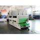 Roller Docking Omni Directional Tunnel AGV Robot Mobile Rail Guidance For Cargo Movement