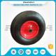 Line Pattern Heavy Duty Dolly Wheels 16 Inch Centered Hub 150kg Loading Capacity