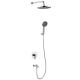 Bathroom Head Shower And Handshower Built-in Bath Shower Set Round Factory Directly Sell