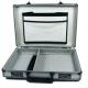 Aluminum Metal Attache Case , Hard Metal Briefcase With Combination Lock