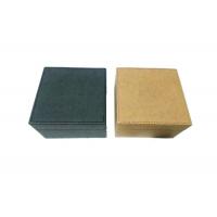 Elegant Kraft Recycle Paper Gift Case Box Black Wrist Watch Box