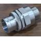 CNC Milling Custom Gland Steel Nut With Sleeve For High Pressure Pump ASME B18.6.3